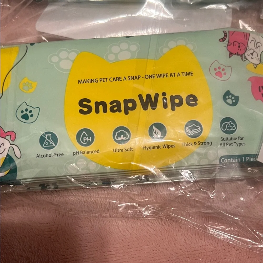 SnapWipe Pet Care Wipes